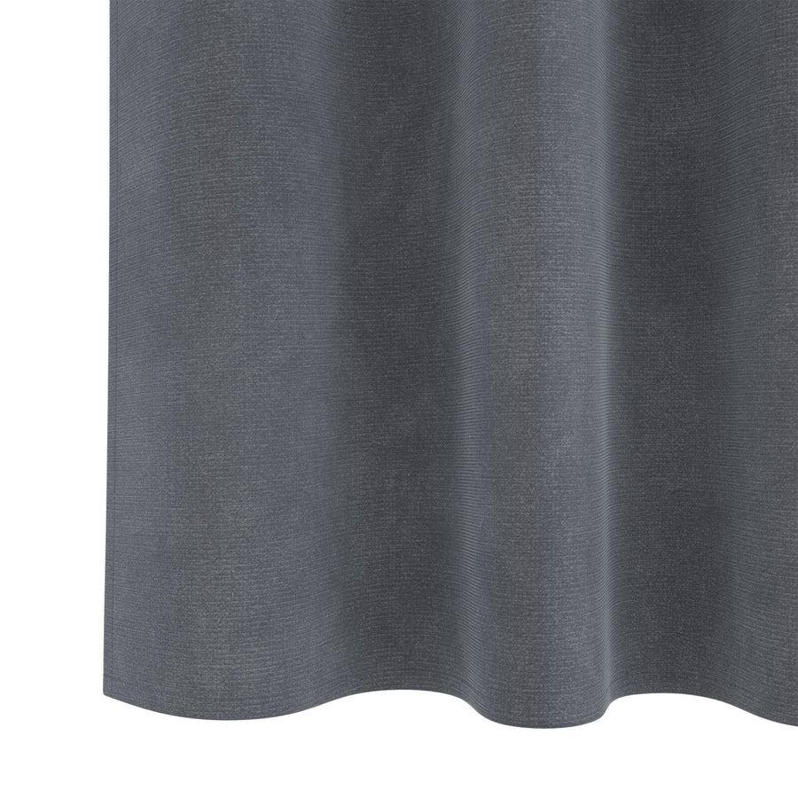 Blackout Gordijnen Met Topband 2 Stuks Velours Super Lichtgrijs 140 x 140 cm met ingenaaide tape