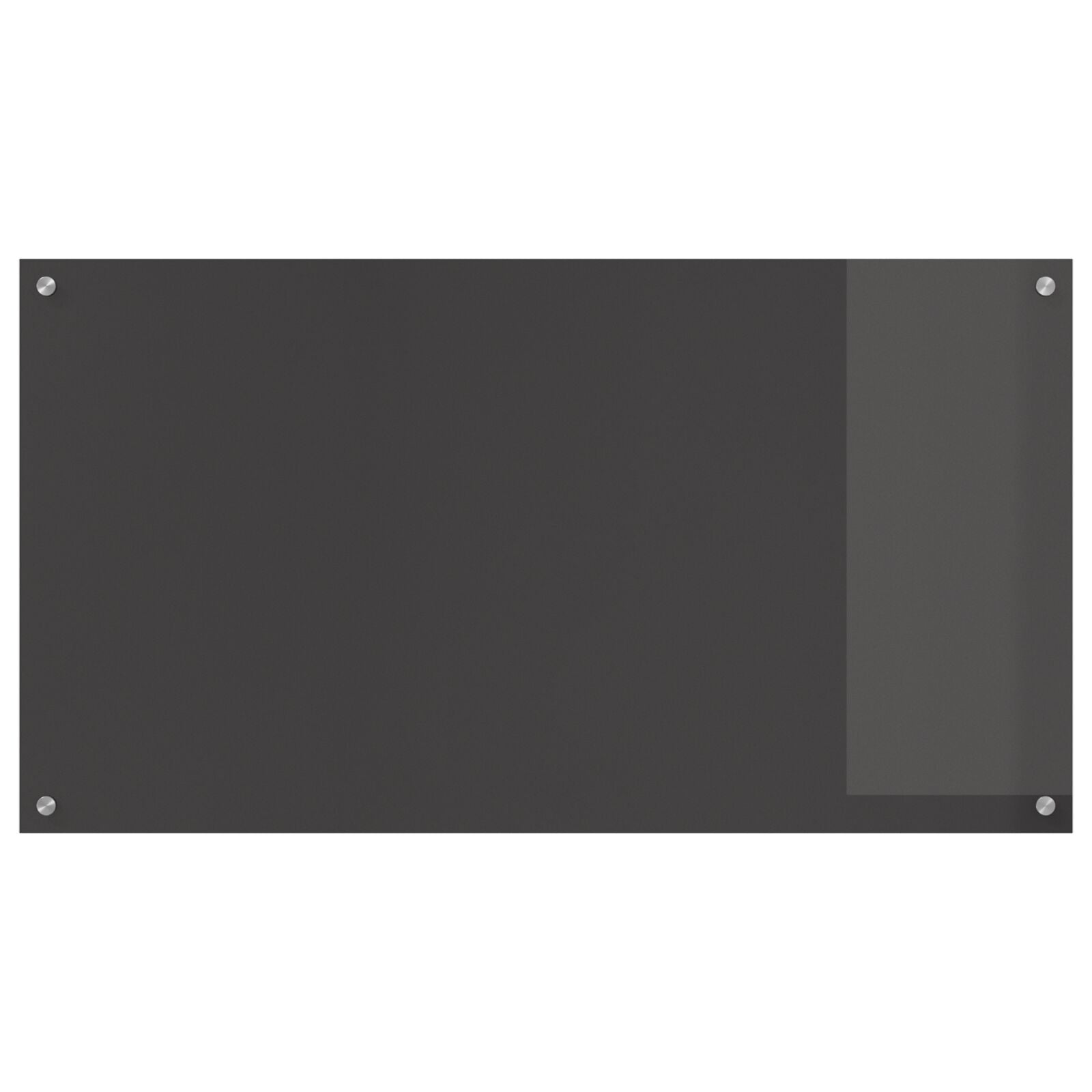 Keuken Achterwand 110X60X0,6 Cm Gekleurd Glas Donkergrijs 110 x 60 cm