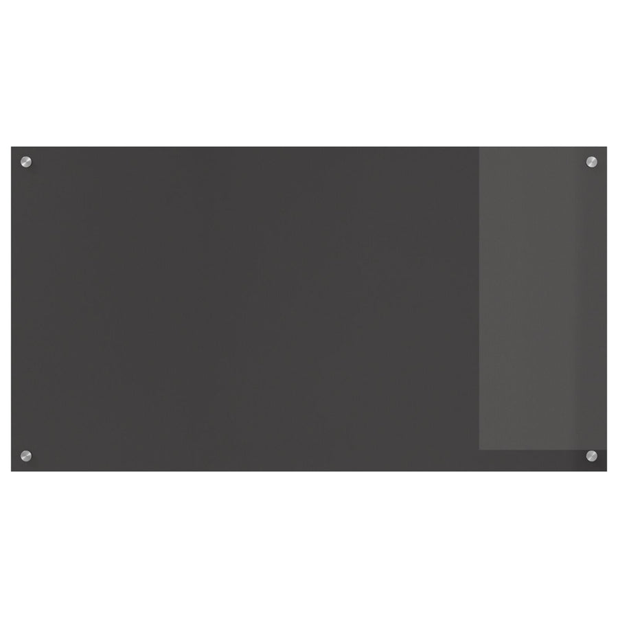 Keuken Achterwand 110X60X0,6 Cm Gekleurd Glas Donkergrijs 110 x 60 cm