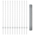 Draadhek 1,2 x 25 m staal zilver
