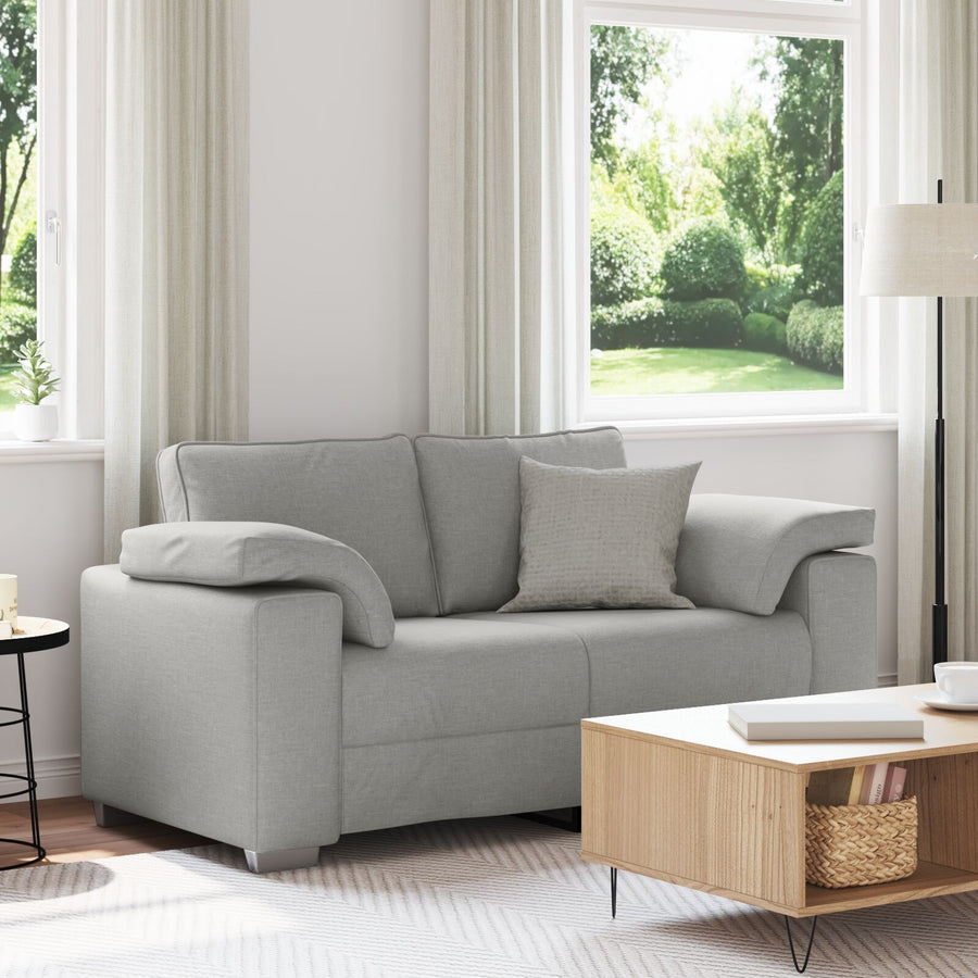 Loveseat Stof Cloud grijs 120 cm