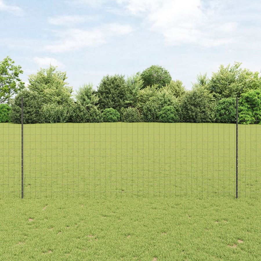 Euro Hek Met 10 U Palen Grijs 1.4X10 M Staal