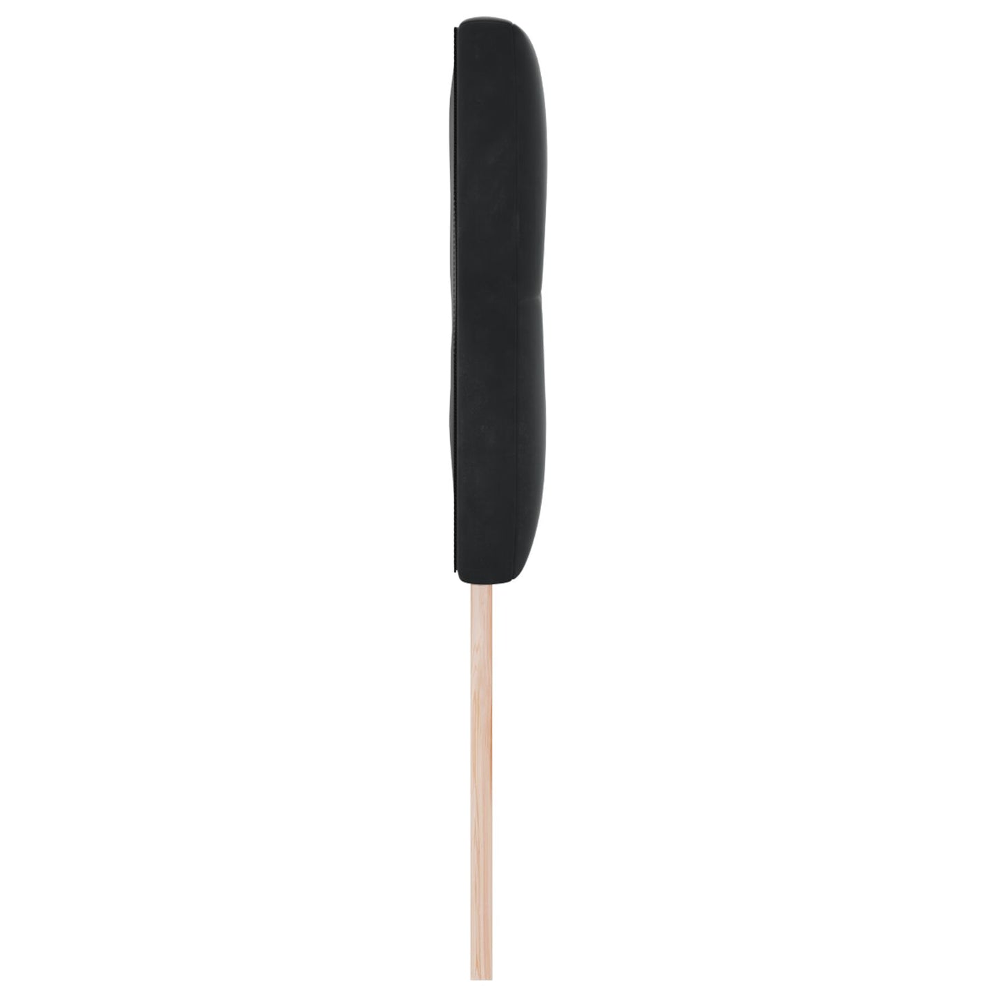 Hoofdbord Knopgestopt Velvet Zwart 160 cm Laag hoofdbord