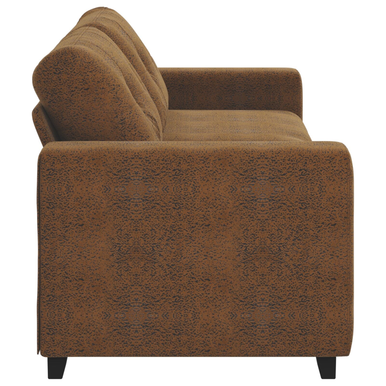 3-Zits Bank Faux Leer Bruin 180 cm 180 cm