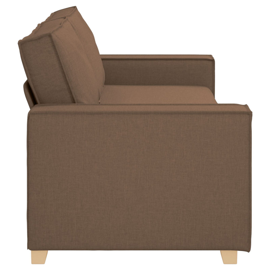3-Zits Bank Stof 180 cm Bruin