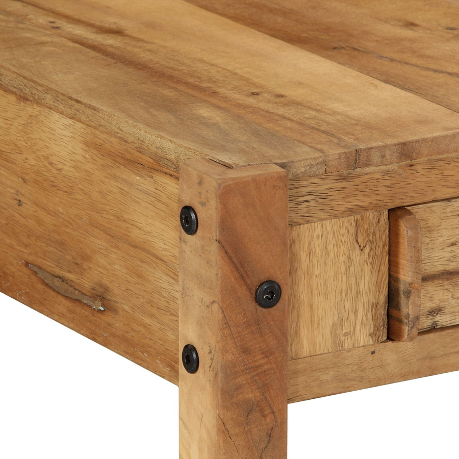 Salontafel 110X55X35 Cm Massief Hout