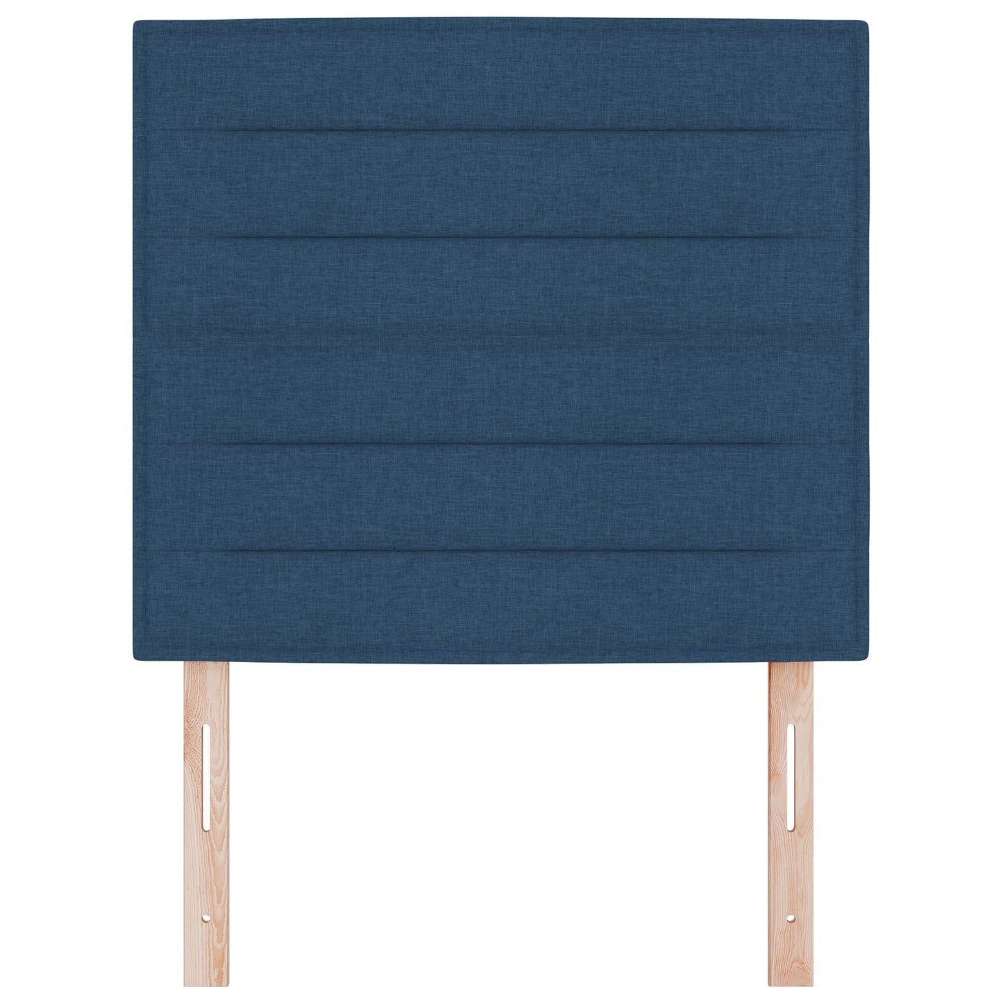 Hoofdbord Lijnenontwerp Stof Blauw 90 cm Hoog hoofdbord