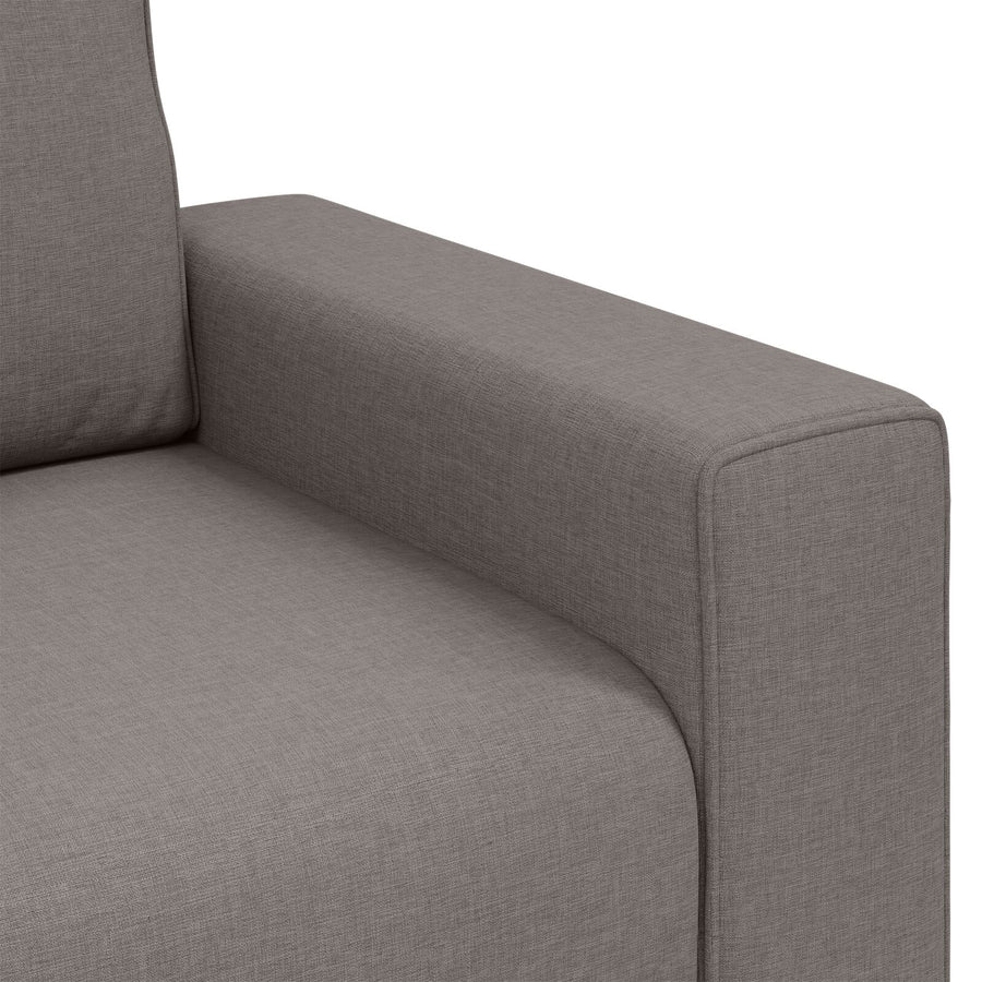 Fauteuil In - Stof Taupe 59 cm