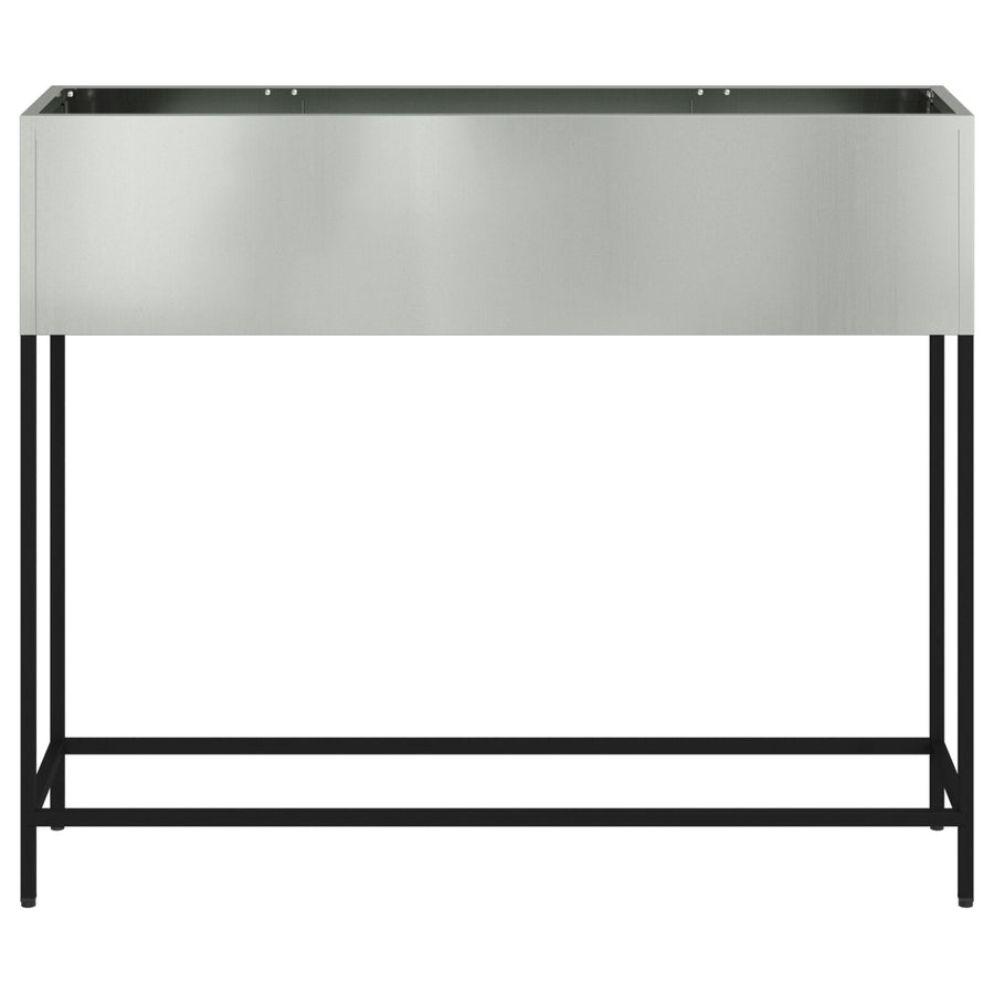 Verhoogde Tuinbak Gegalvaniseerd staal 100 x 26 x 82 cm