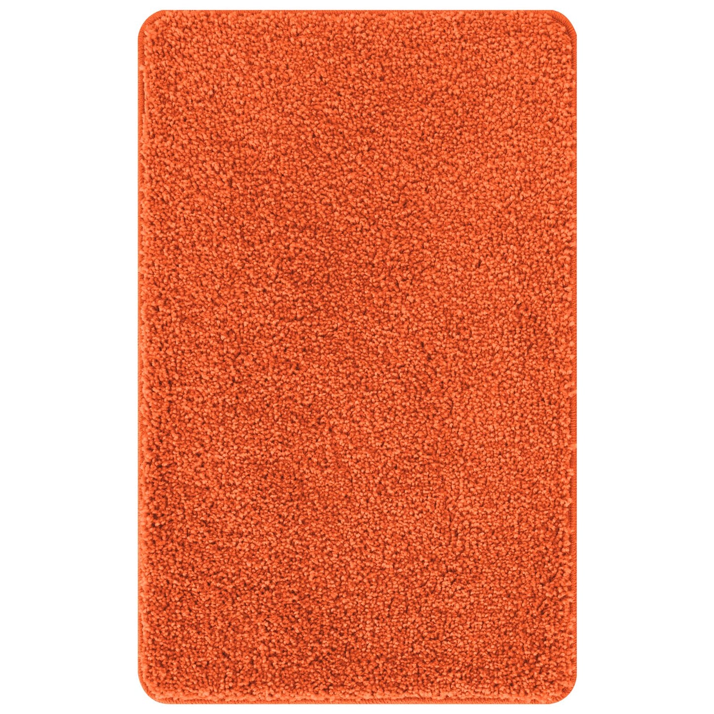 Badmat Rechthoekig Polypropeen Antislip Oranje 60 x 90 cm