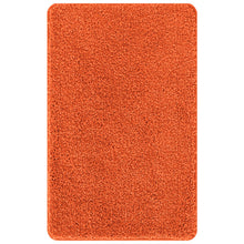 Badmat Rechthoekig Polypropeen Antislip Oranje 60 x 90 cm