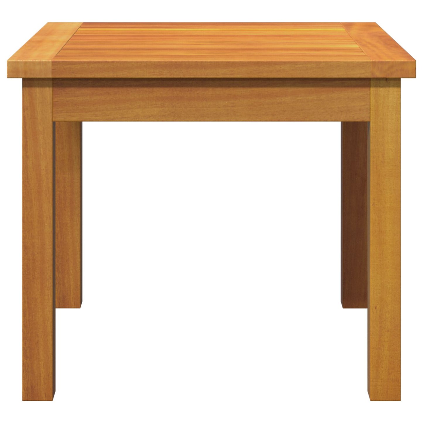 45X45X38 Cm Massief Acaciahout zonder kussen Bijzettafel