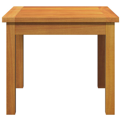 45X45X38 Cm Massief Acaciahout zonder kussen Bijzettafel