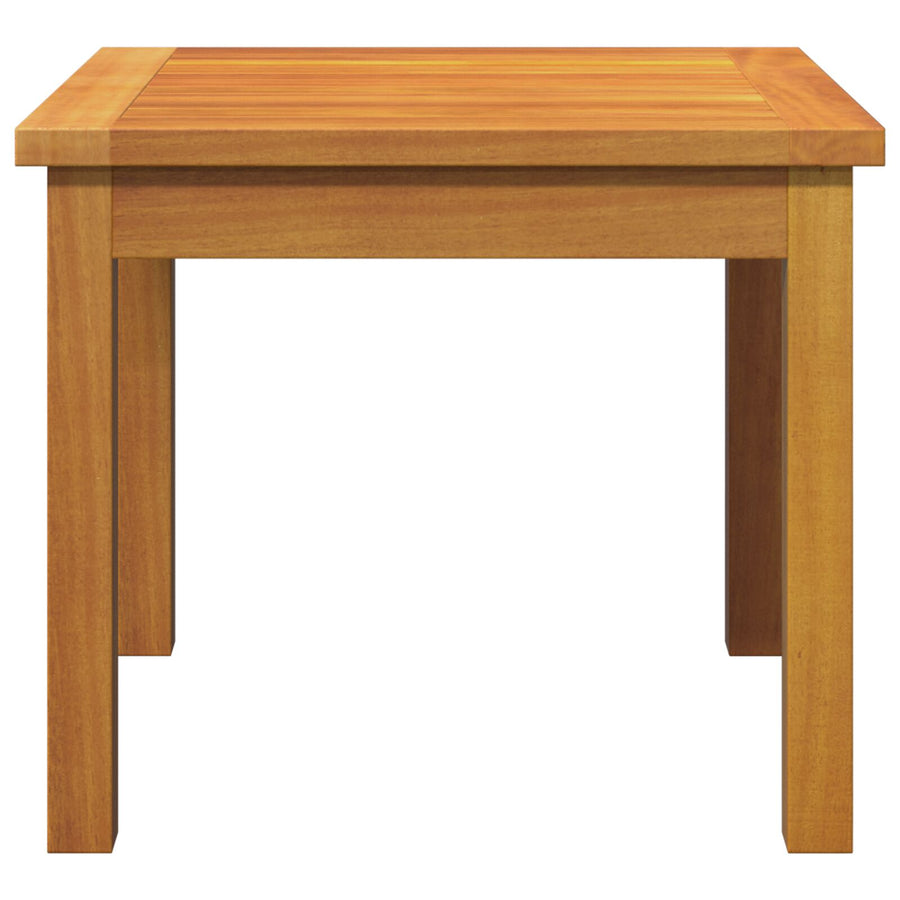 45X45X38 Cm Massief Acaciahout zonder kussen Bijzettafel