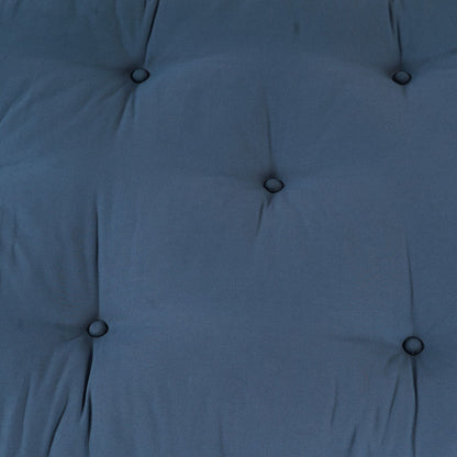 Pallet Sofa Kussen Blauw Stof Indigo Enkel kussen