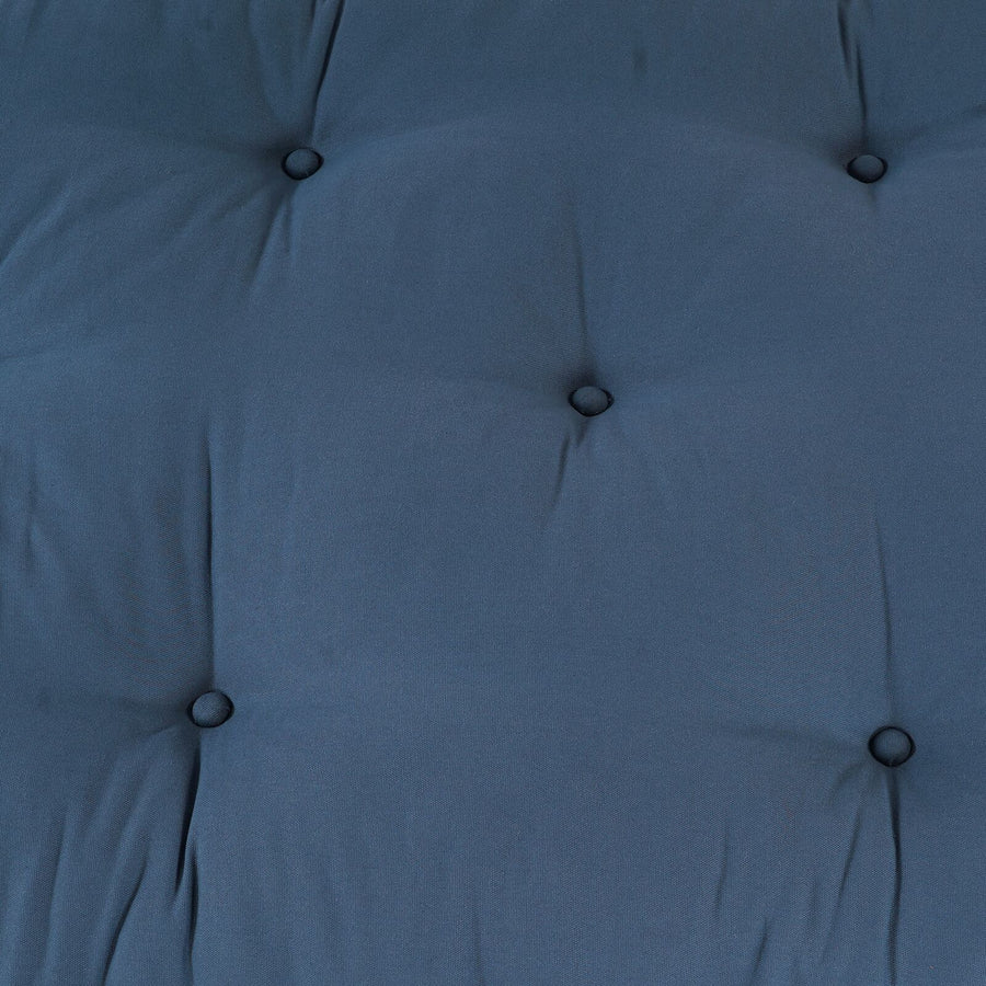 Pallet Sofa Kussen Blauw Stof Indigo Enkel kussen