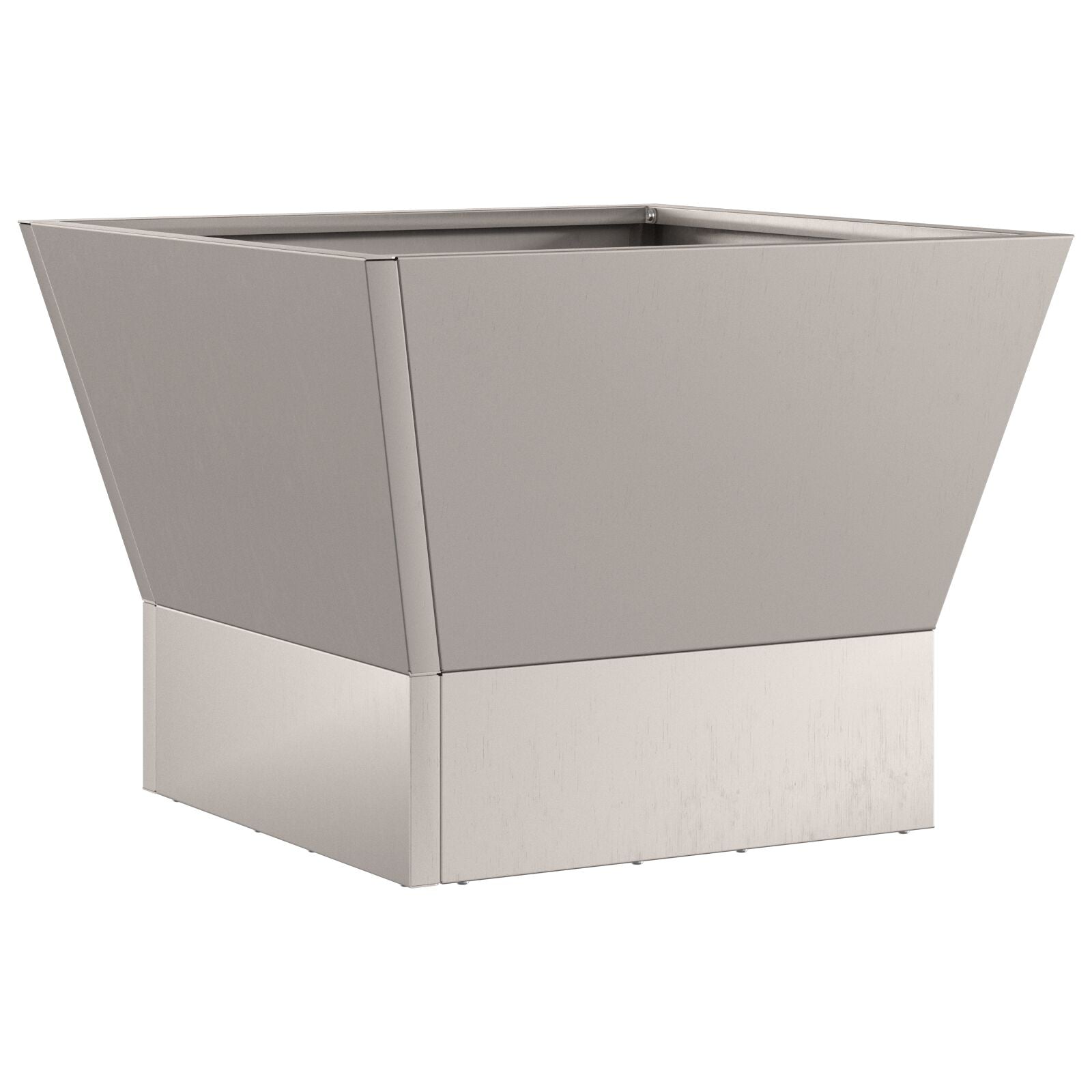 Vierkante Vuurkorf Verweerd Staal 40 x 40 x 30 cm Verweerd staal/Bruin