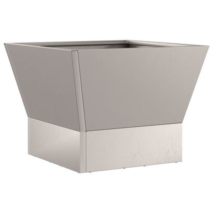 Vierkante Vuurkorf Verweerd Staal 40 x 40 x 30 cm Verweerd staal/Bruin