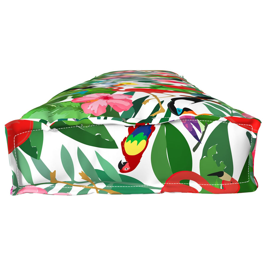 Buitenkussen Polyester Groot Afneembare Hoezen Tropische Jungle