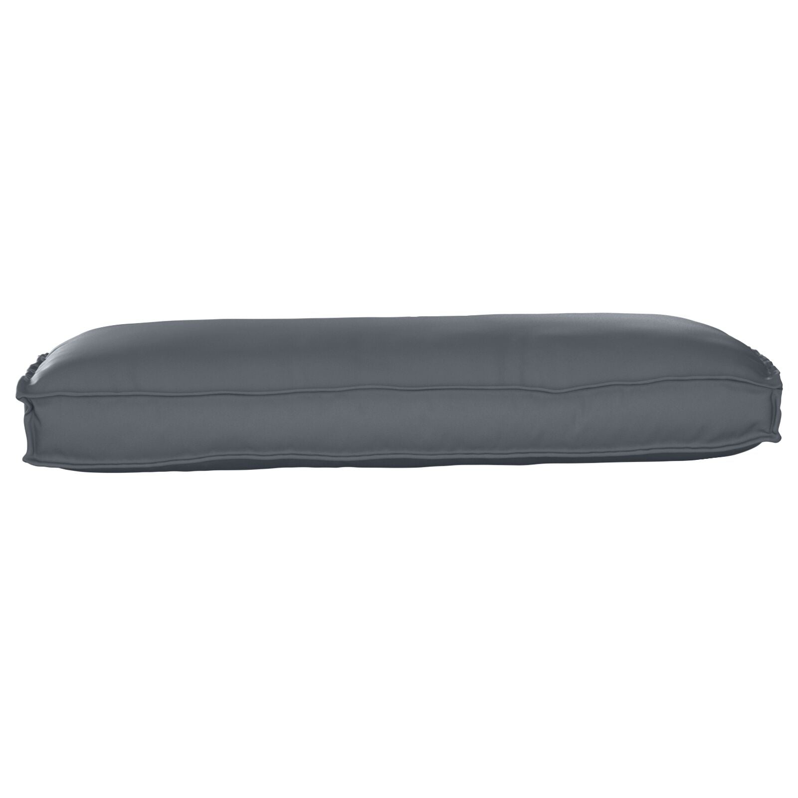 Buiten Kussen Polyester 120 X 12 X 50 Cm Duurzaam Anthraciet