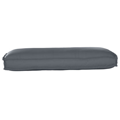 Buiten Kussen Polyester 120 X 12 X 50 Cm Duurzaam Anthraciet
