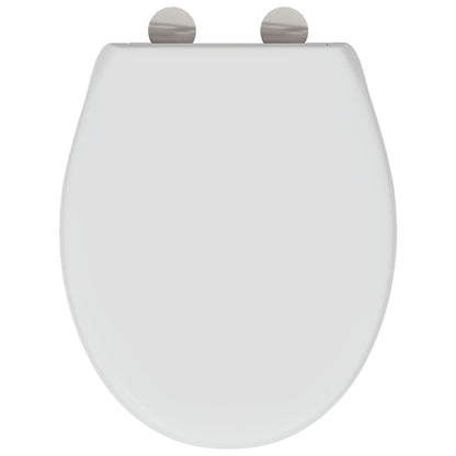 Snelontgrendelbaar Toiletzitje Met Soft Close Duroplast Wit