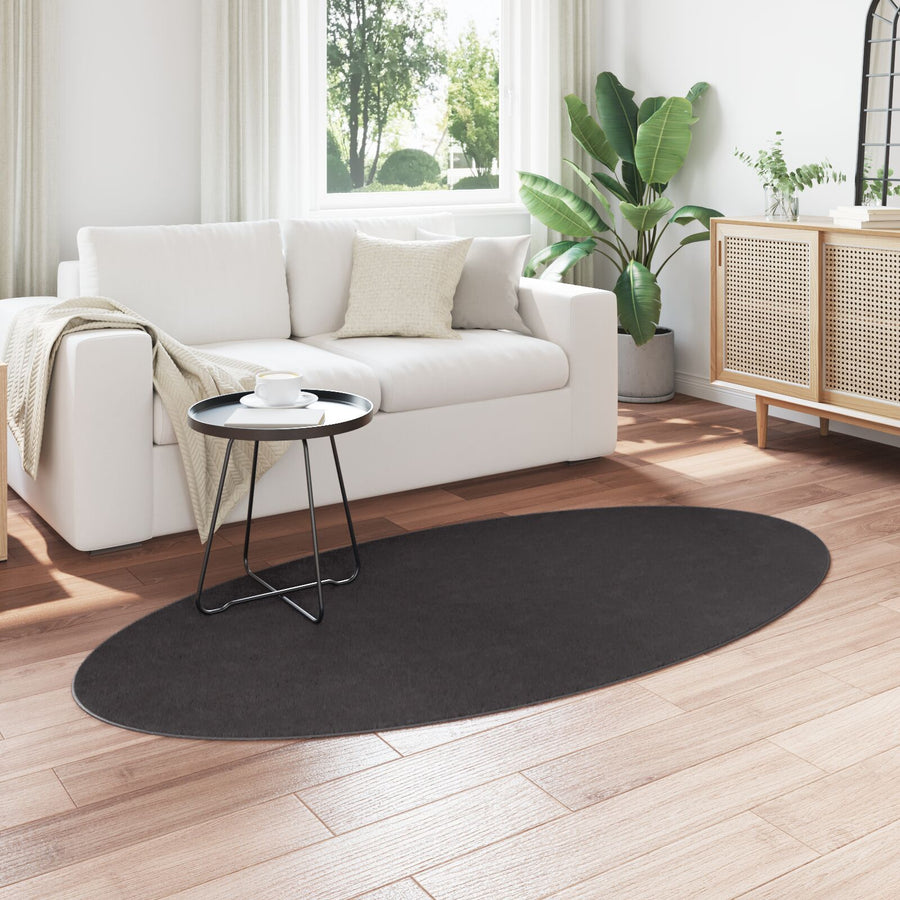 Kleden Polyester Accentkleed Anthraciet 100 x 200 cm