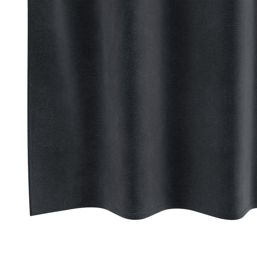 Zwarte Gordijnen 2 Stuks Fluweel Donkergrijs 140 x 245 cm Met oogjes