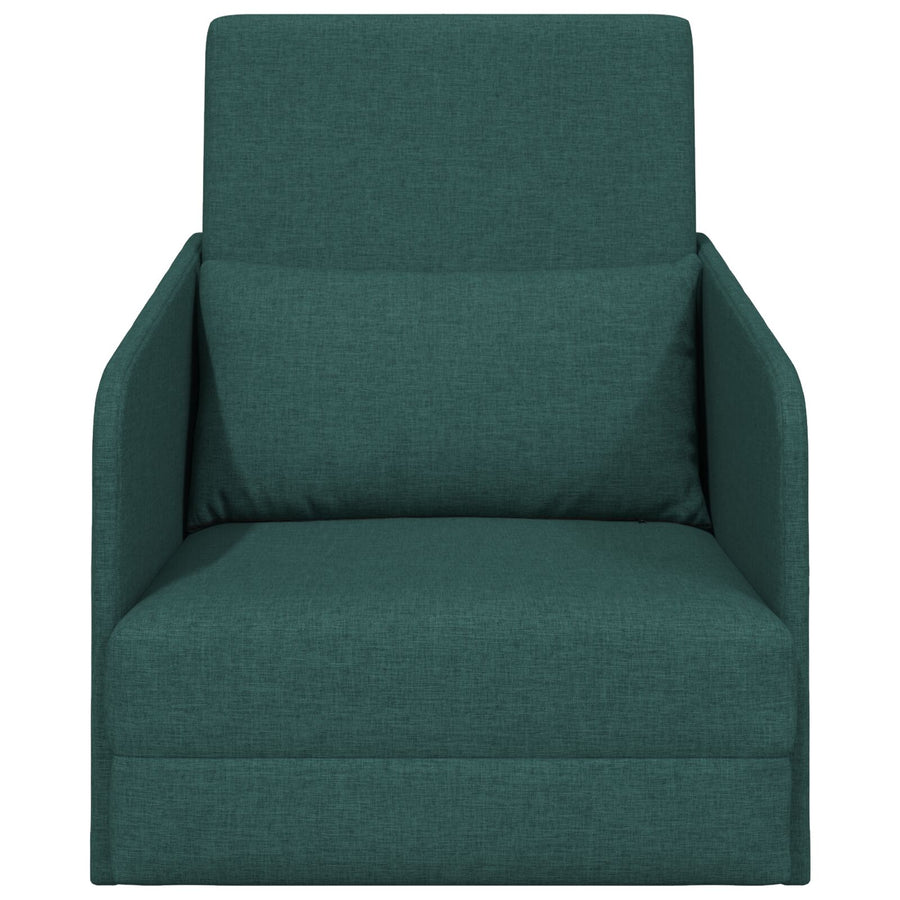 Vloer Sofa Bed 2-In-1 65X80X83 Cm Stof Donkergroen
