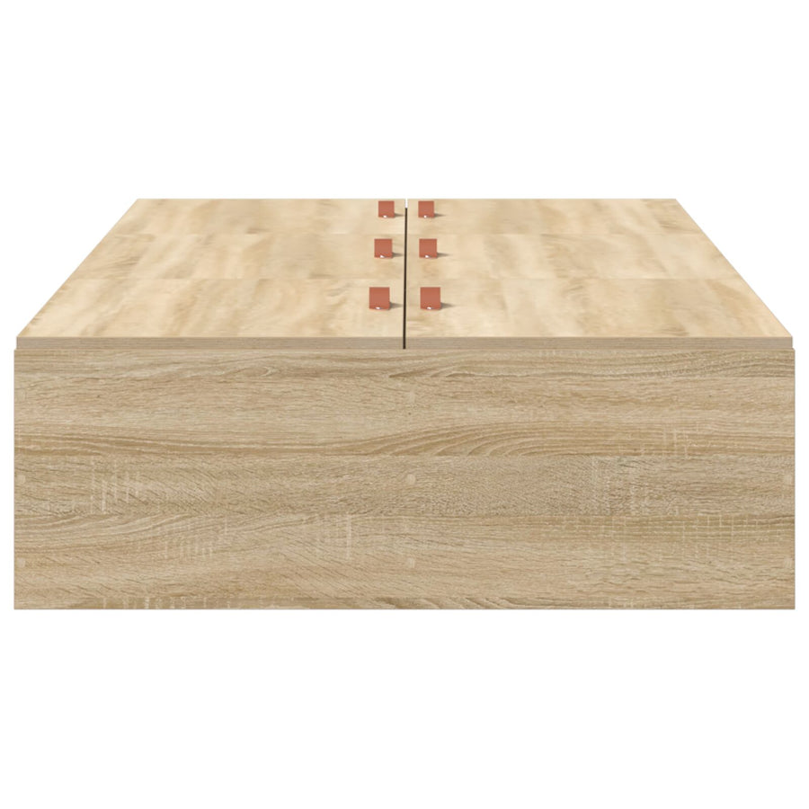 Opbergbedframe Sonoma Eik 100 x 200 cm