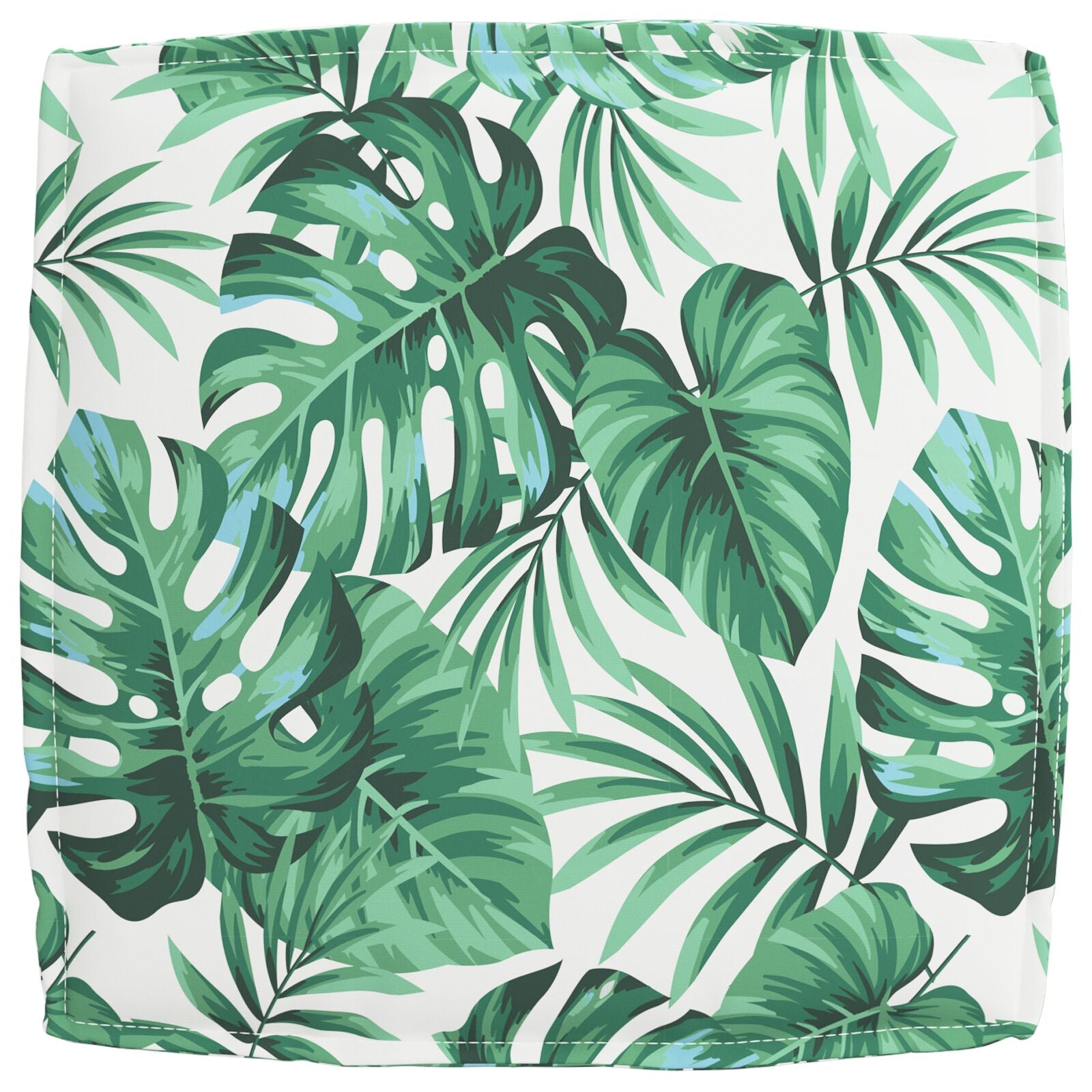 Pallet Kussen Voor Zitting 60X60X12 Cm Oxford Stof Loofpatroon