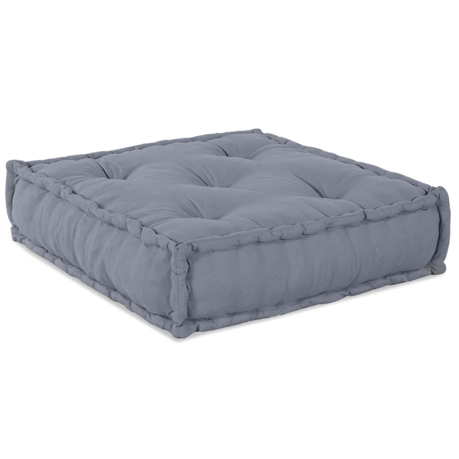 Modulaire Poef 70X70X54 Stof Grijs 70 x 70 x 54 cm Hoekbank
