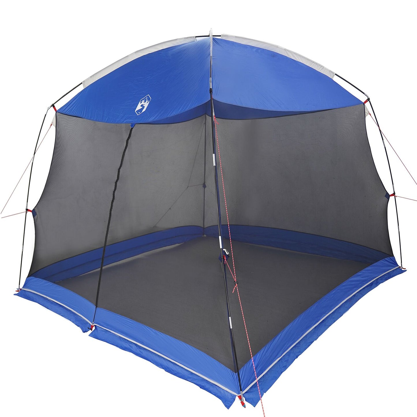 Camping Muggennet met Deur Blauw 5-Persoons Waterdicht