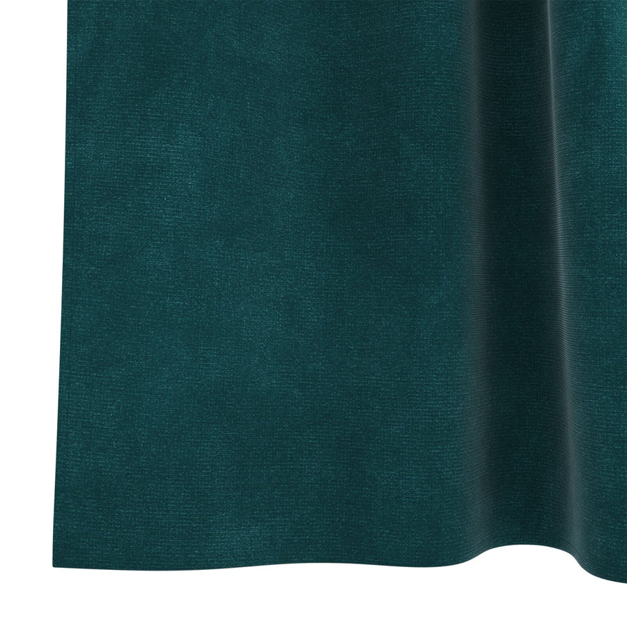 Blackout Gordijnen Met Hanglussen 2 Stuks Fluweel Donkergroen 140 x 260 cm met ophanglussen