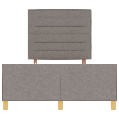 Bedframe Taupe 120X200 Cm Stof Crème