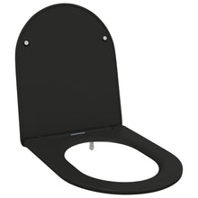 Snelsluiting Toiletzitting Met Soft Close - Duroplast, Zwart