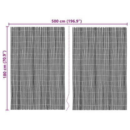 Bamboe Hek 500 x 180 cm