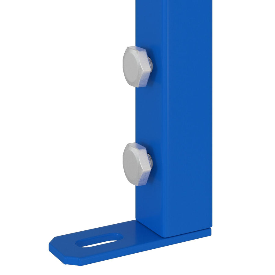 Badkameraccessoire Bevestigingen Blauw Staal 50 X 17,5 X 139 Cm voor urinoirsysteem