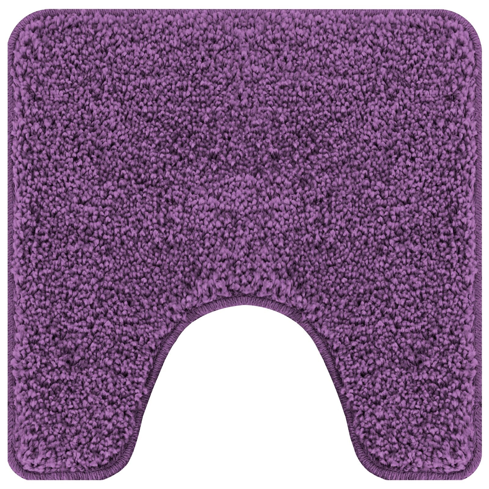 2-Delige Badmat Set E Polypropyleen Antislip Paars