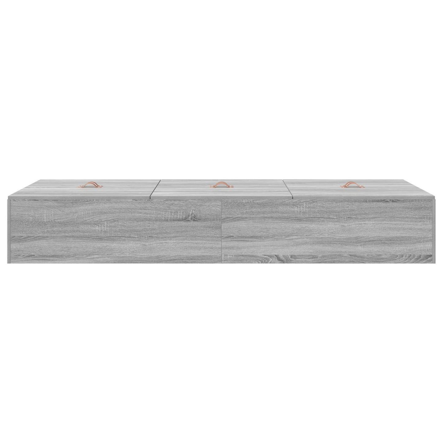 Opbergbedframe Grijs Sonoma 90 x 190 cm