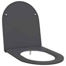 Snelle Toiletbril Met Zachte Sluiting Duroplast Anthraciet