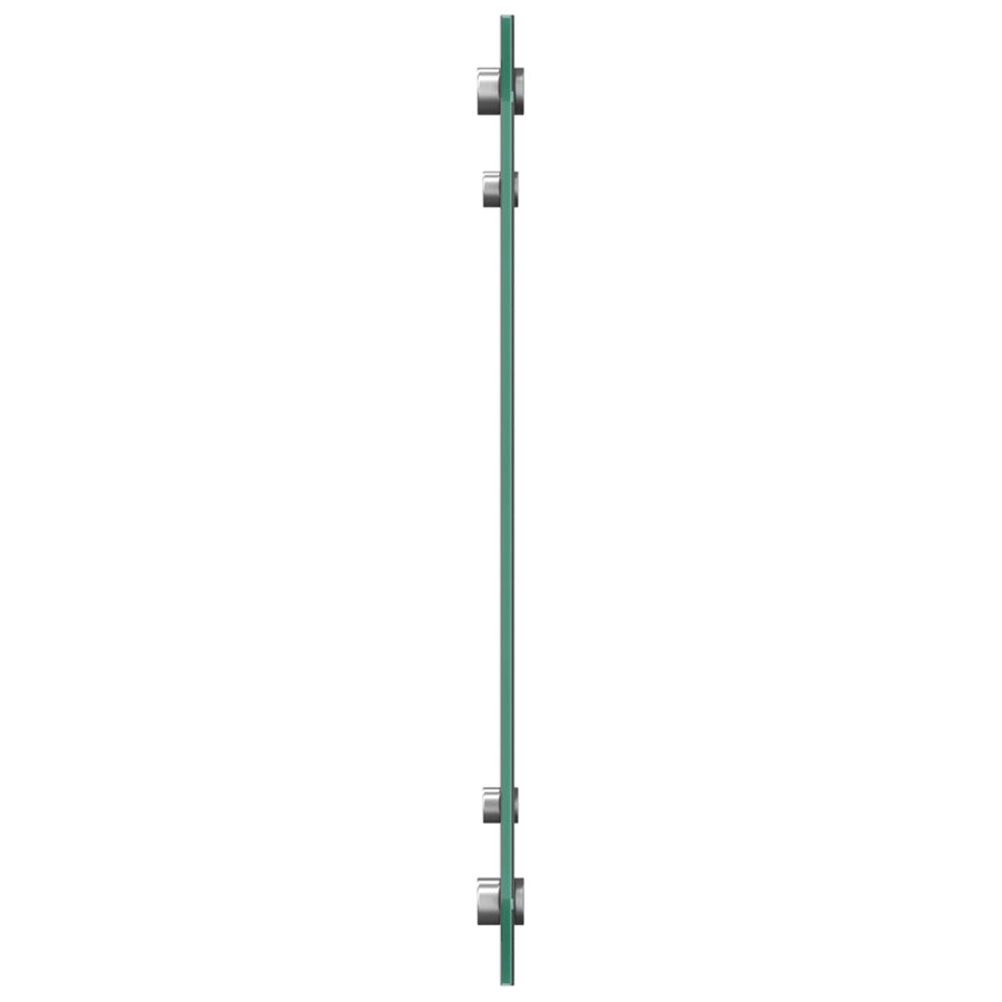 Keuken Achterwand 80X40X0,6 Cm Gelaagd Glas Donkergrijs 80 x 40 cm