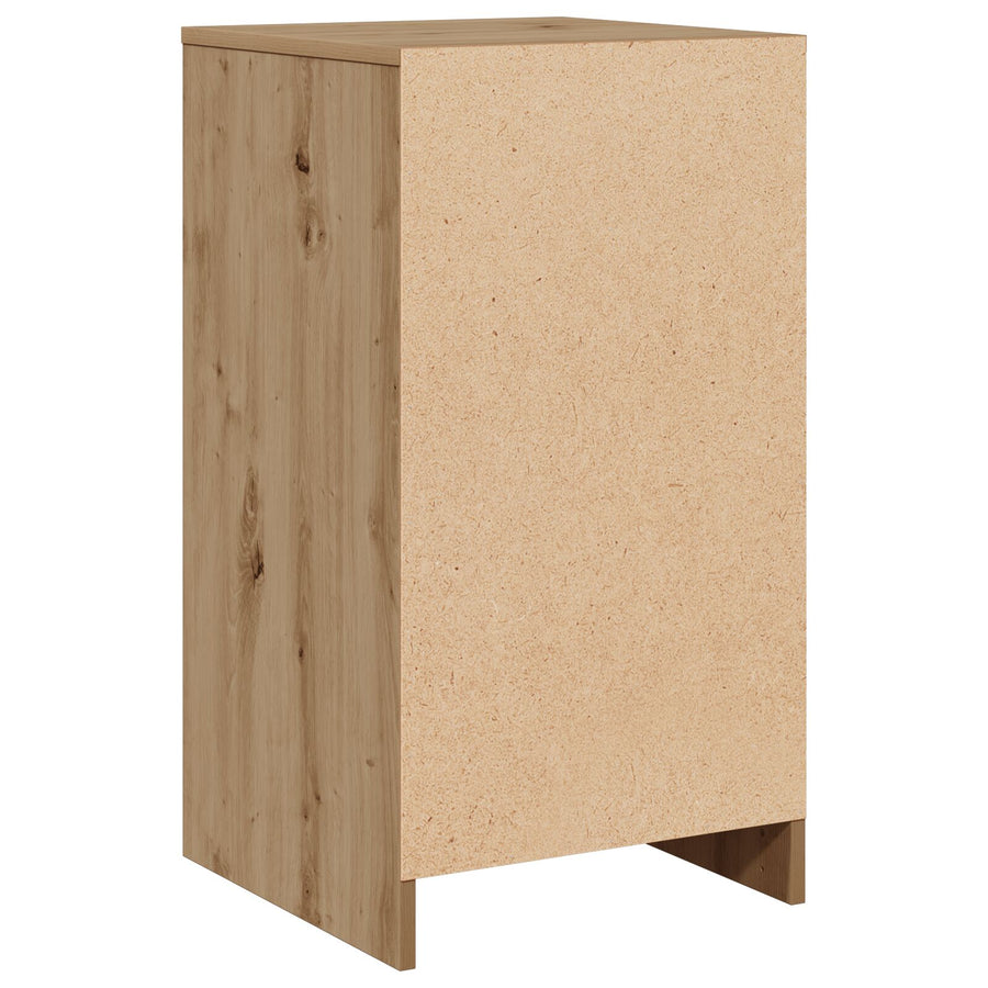 Sideboard 40X41X75 Cm Bewerkt Hout Artisan eiken