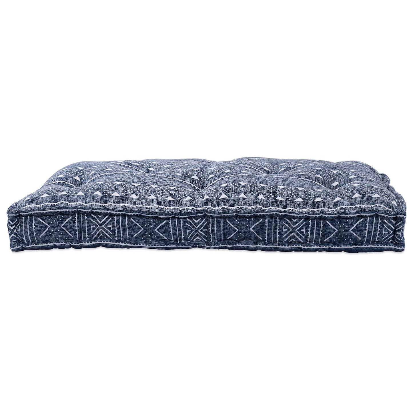 Palletkussen Indigo 120X80X12 Cm Stof Indigo print Enkel kussen