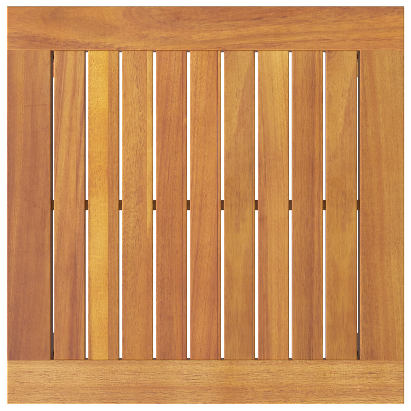 45X45X38 Cm Massief Acaciahout zonder kussen Bijzettafel