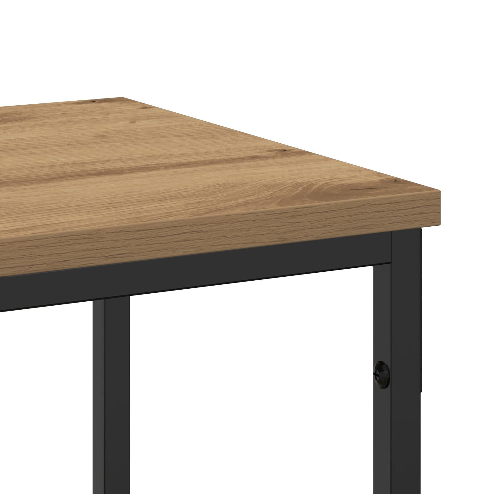 Console Tafel Artisan Eiken 200X30X75 Cm Engineered Hout & Staal
