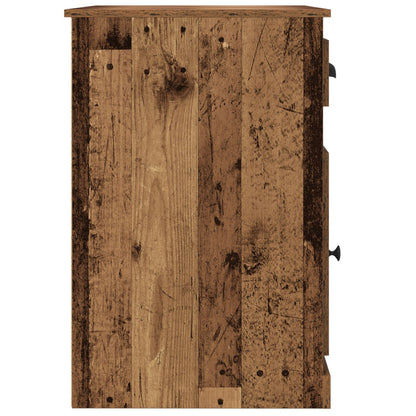 Bureau Met Opslag Oud Hout 50X115X75 Cm Gerecycled Hout Oude hout