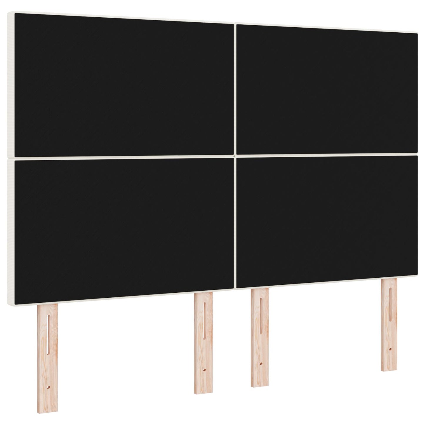 Eenvoudig Hoofdbord - In Corduroy Crème 160 cm Hoog hoofdbord