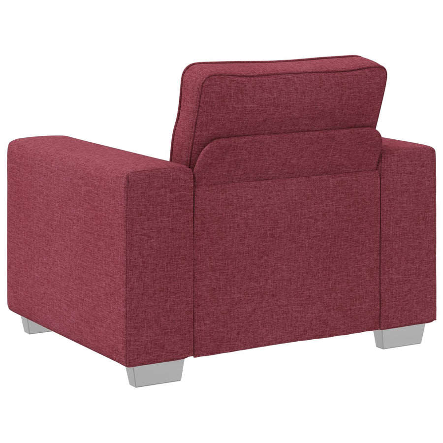 Fauteuil Wijnrood Stof Windrood 59 cm