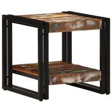 Salontafel Meerkleurig 40X50X38 Cm Massief Hout Gerecycled 40 x 40 x 38 cm Massief acaciahout